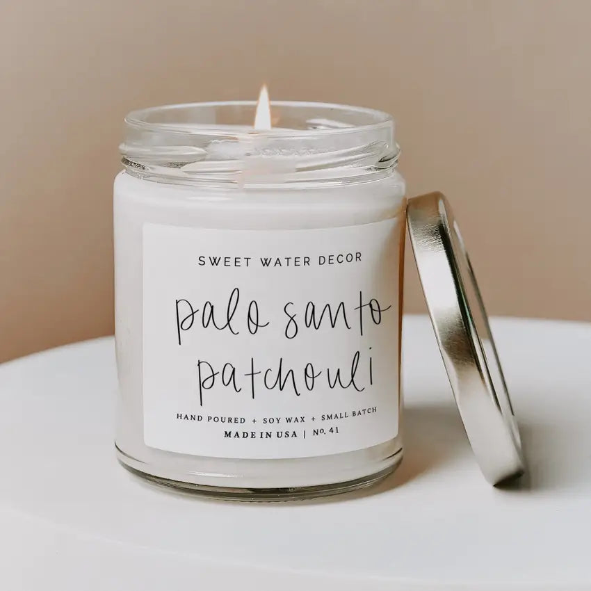 Palo Santo Patchouli Soy Candle